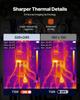 Thermal Camera, 320 x 240 TISR Super Resolution, Thermal Imaging Camera with 2MP Visual Camera, 160 x 120 IR Resolution, 25 HZ Refresh Rate, -4°F to
