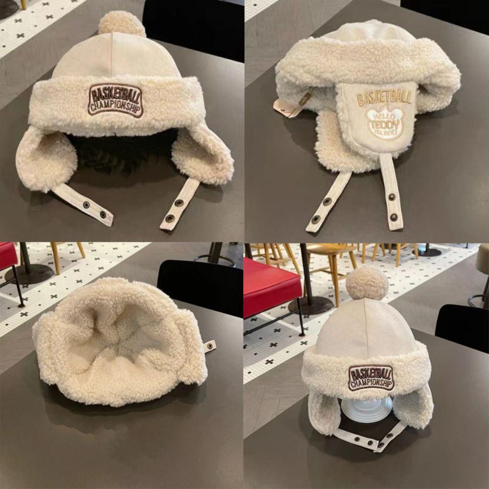 Soft Ear Protection Cap Warm Bonnet Caps Fashion Cold-proof Hats  Ourdoors Winter