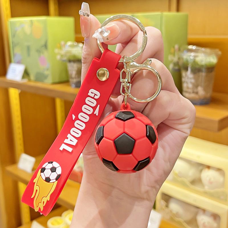 2025 World Cup Mini Football Keychain: USA, Canada & Mexico Souvenir