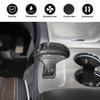 Carbon Fiber Gear Box Shift Knob Decor Cover Trim For Jeep Grand Cherokee 14-15