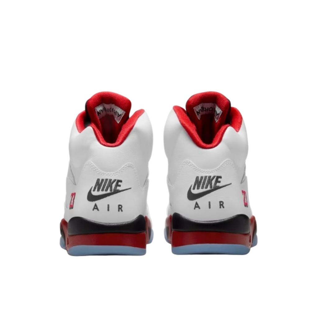 Air Jordan 5 Retro Fire Red Black Tongue (2025)