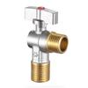 Yu Shi Jia Run Full-Port Brass Ball Core Angle Valve, 6-to-4 Point
