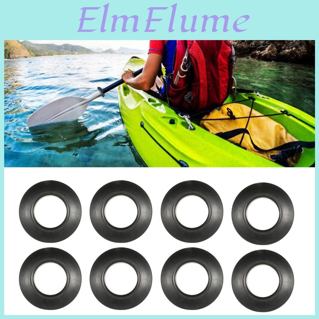 Paddle Splash 8pcs Guards Kayak Oar Drip Rings For Kayak Canoe Rafting Paddles Kayak Drip Rings Practical Drip Rings