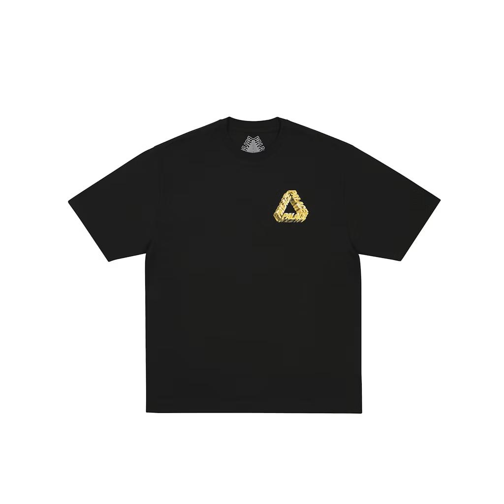 Palace Polished P3 T-Shirt Black Unisex Tops P29TS041