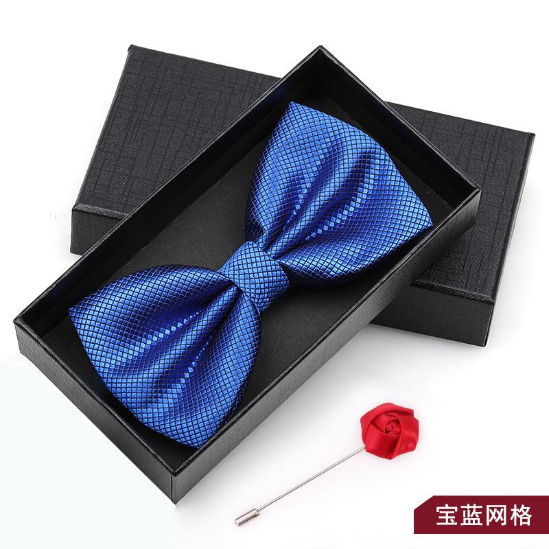 Bow Tie Men'S Wedding Groom Best Man Red Suit Shirt British Brothers Korean Bow Women'S Gift Box