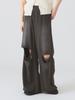 Ray Beams Distressed Charcoal 0 Women's Sweatpants,