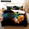 Elegant Flowers Bedding Set Duvet Cover Set 3d Bedding Digital Printing Queen Size Polyester Bedding Set Fashion Design Colorful