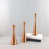 Modern Candle Stands 3 Piece Decorative Taper Candlestick Metal Candleholders For Table Centerpieces Or Patios Decors