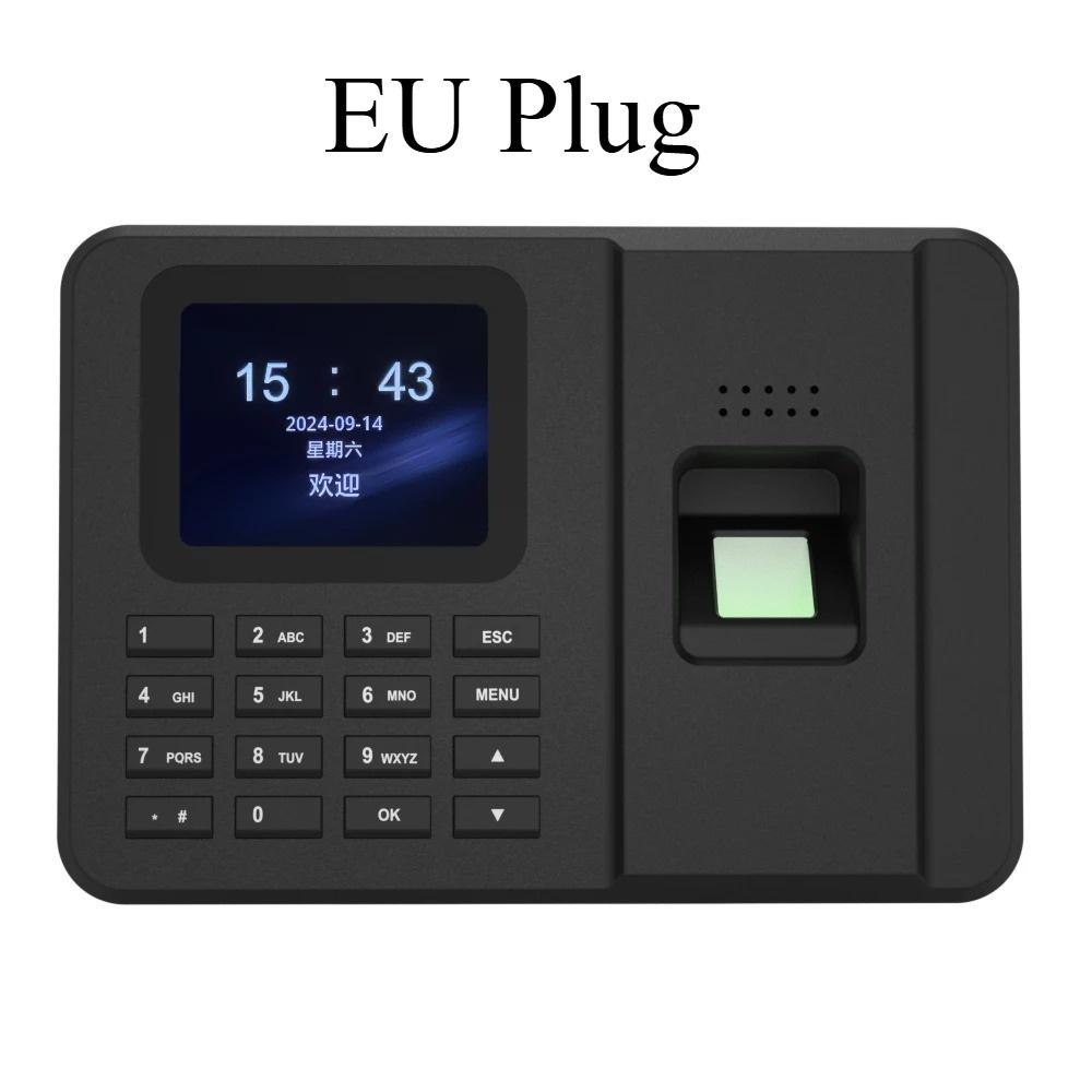 Fingerprint Login Administrative Financial Equipment Commute Recorder for Office Attendance Employee Checker Watch