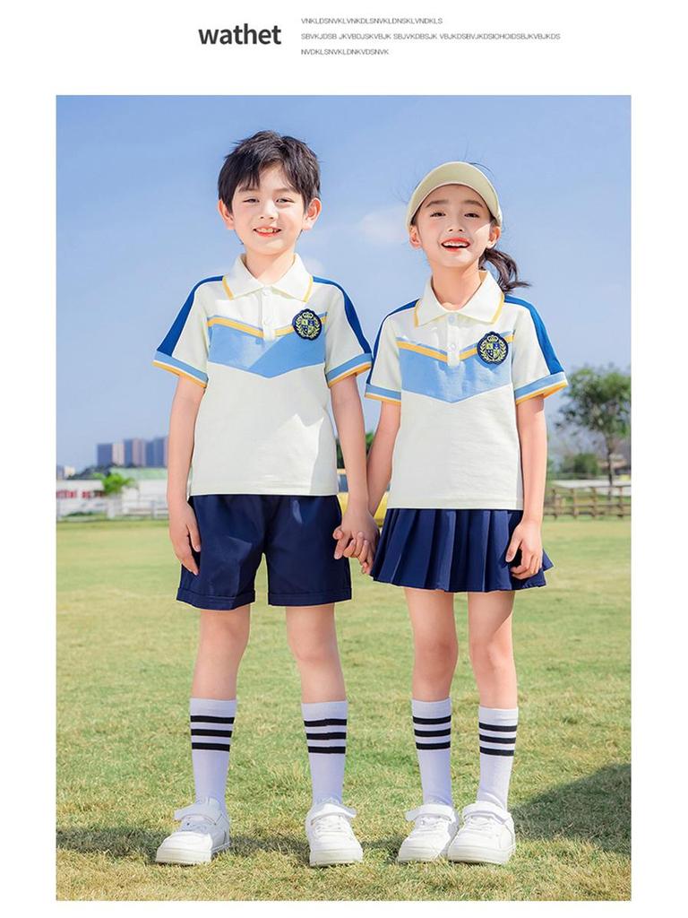 2025 Children's Windproof Winter Jacket & School Uniform 3-Piece Set for Kindergarten & Elementary Sports Day
