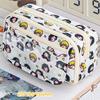 Cute Cartoon Pencil Case Simple Student Stationery Bag School Supplies Holder