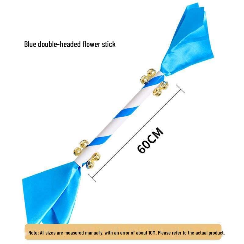 Bunte Blumenstock-Requisiten für Kinder-Tanz und Gymnastik