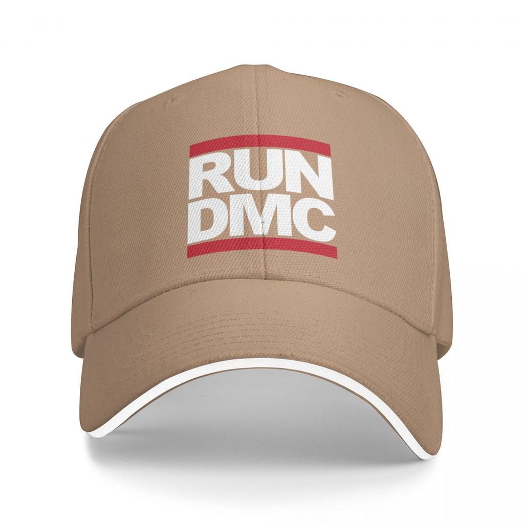 Run DMC Logo Cap Unisex Hip-Hop Hat Sun Hats Racing Cap Adjustable Snapback Caps Baseball Caps Summer