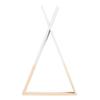 Children Wooden Wall Shelf Triangle Storage Bookshelf Living Room and Home Decor