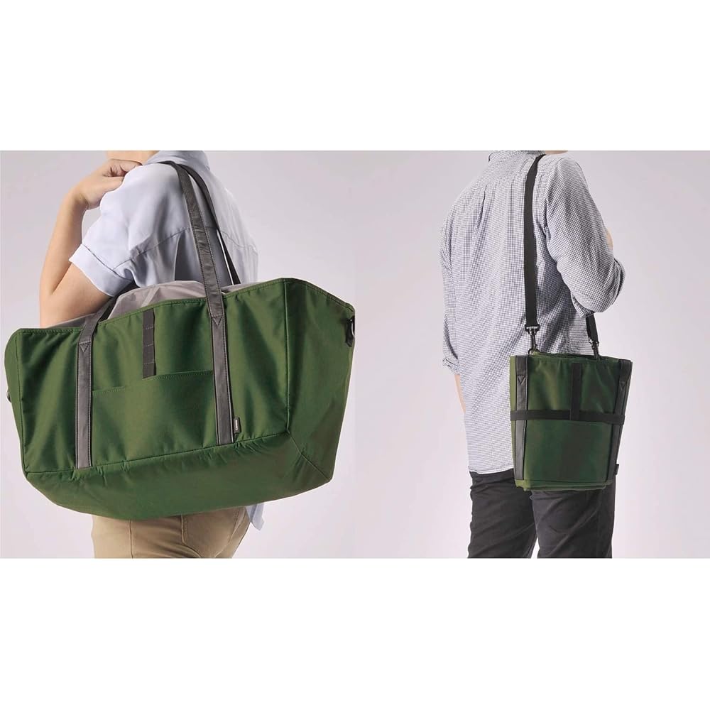 CARMATE Shopping Basket-Sized Heat and Cold Insulation Aluminum Sheet with Insulated Material, ISOFIX Compatible, Olive Green, DZ546