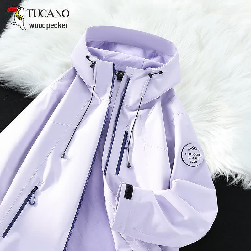 TUCANO Women's Spring/Autumn Hooded Windbreaker Jacket