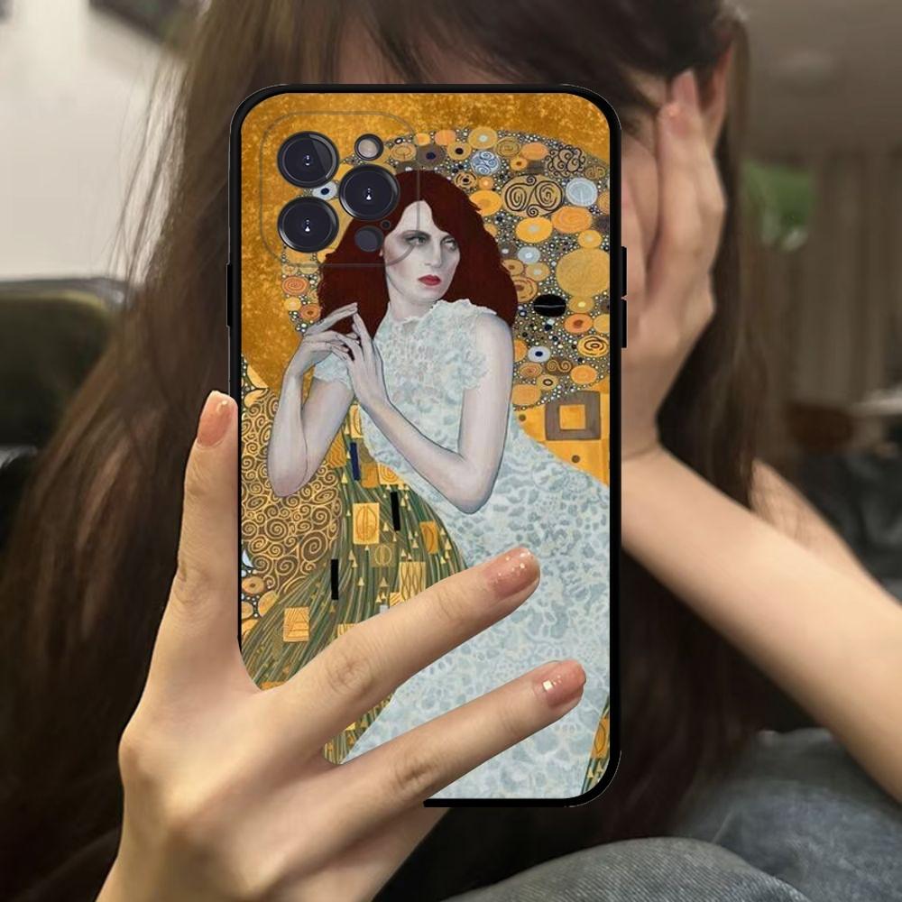 Gustav Klimt Portraits Phone Case For IPhone 16 15 14 13 12 Mini 11 Pro XS Max X XR SE 6 7 8 Plus Soft Silicone Cover