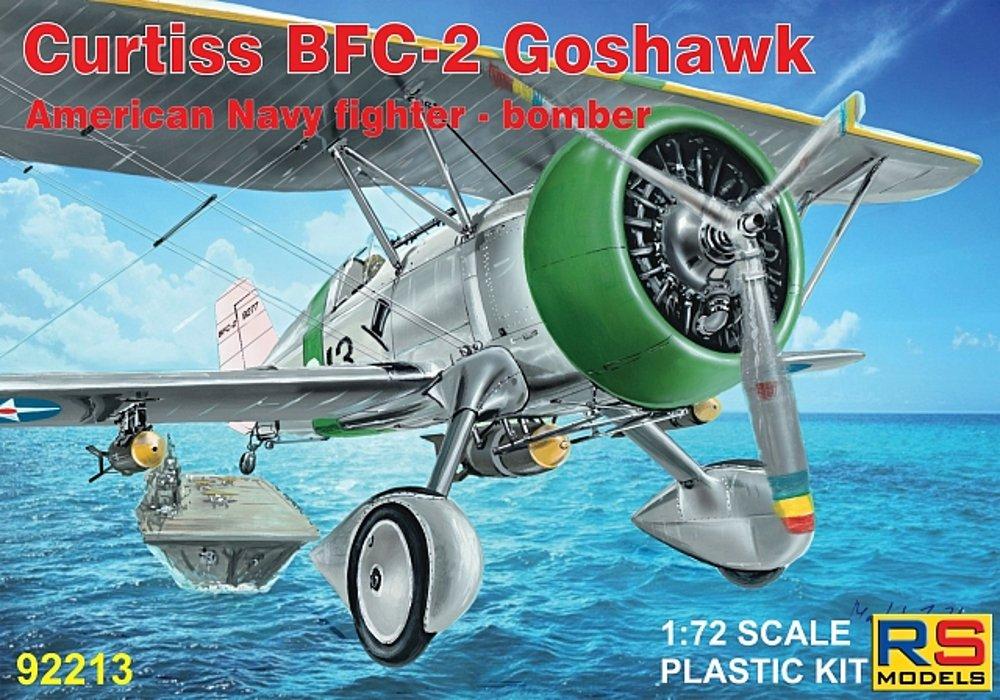 RS Model 1/72 US Navy Curtiss BFC-2 Goshawk Plastikmodellbausatz 92213