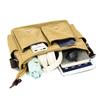 Men's Retro Canvas Messenger Bag – Casual Crossbody Sling with Adjustable Strap for Outdoor & Travel Use