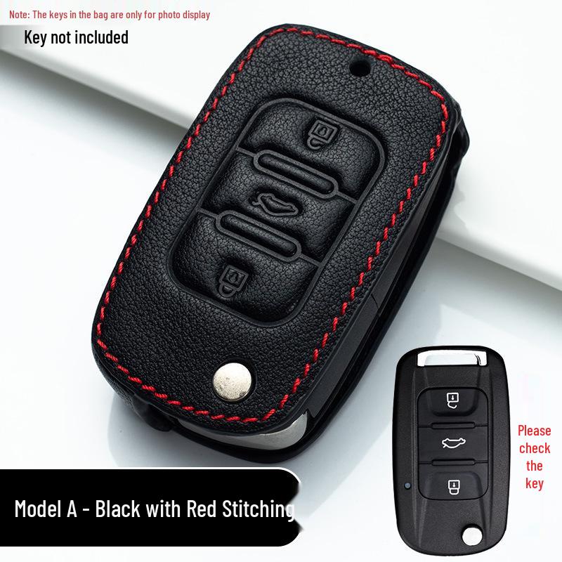 Wuling Mini EV & Hongguang Series Genuine Leather Key Case