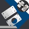 Stainless Steel Cupboard Mounting Home Improvement Hinge Repair Plate Cabinet Hinges Hardware Tools