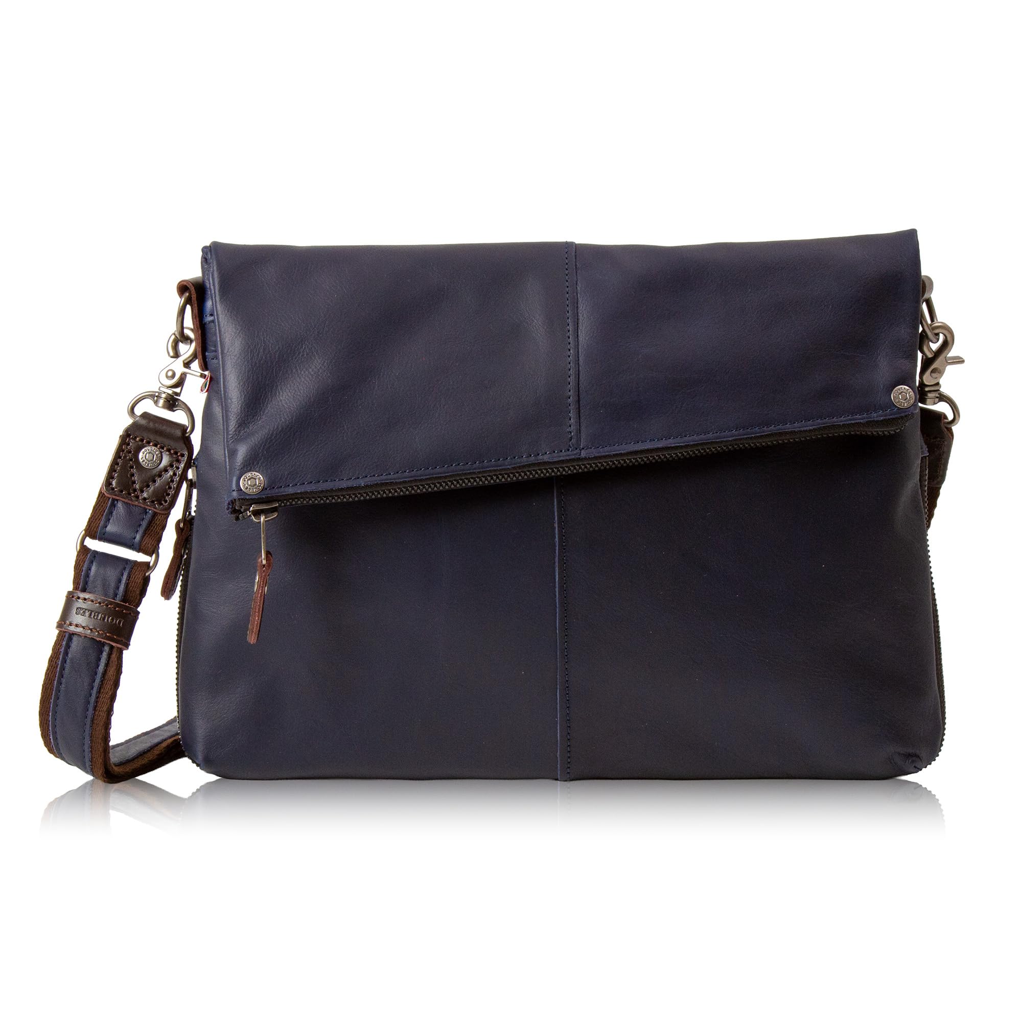 

DOUBLES Genuine Leather Shoulder Clutch Navy Men s Bag, Bag, VLR-1656,