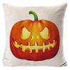 New Halloween Pumpkin Lumbar Pillow Printed Pillow Linen Pillow Cover Cushion Cover Decoration