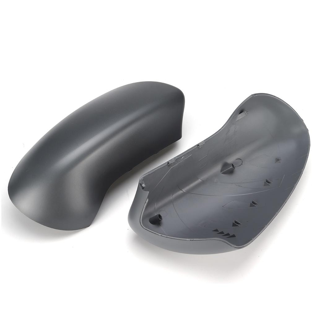 Pair Primer Gray Door Wing Mirror Cover Replacement For Nissan Qashqai 2007-2014 Rear Mirror Shell Case Trim