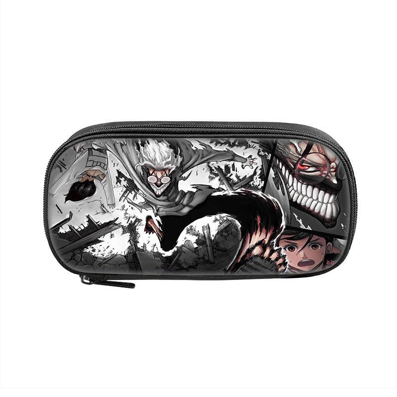 Dandadan Pencil Case With Polyester Material For Students And Kids