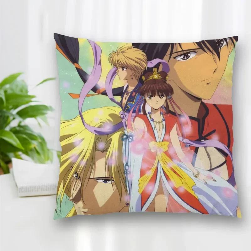 New Custom Pillow Slips Fushigi Yuugi Pillow Covers Bedding Comfortable Cushion/Good For Sofa/Home/Car High Quality Pillow Cases