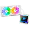 Thermaltake TH240 V3 A-RGB Sync Snow - CL-W467-PL12SW-A - Watercooling AIO - Ventilateur 1x 240 mm ARGB - Blanc