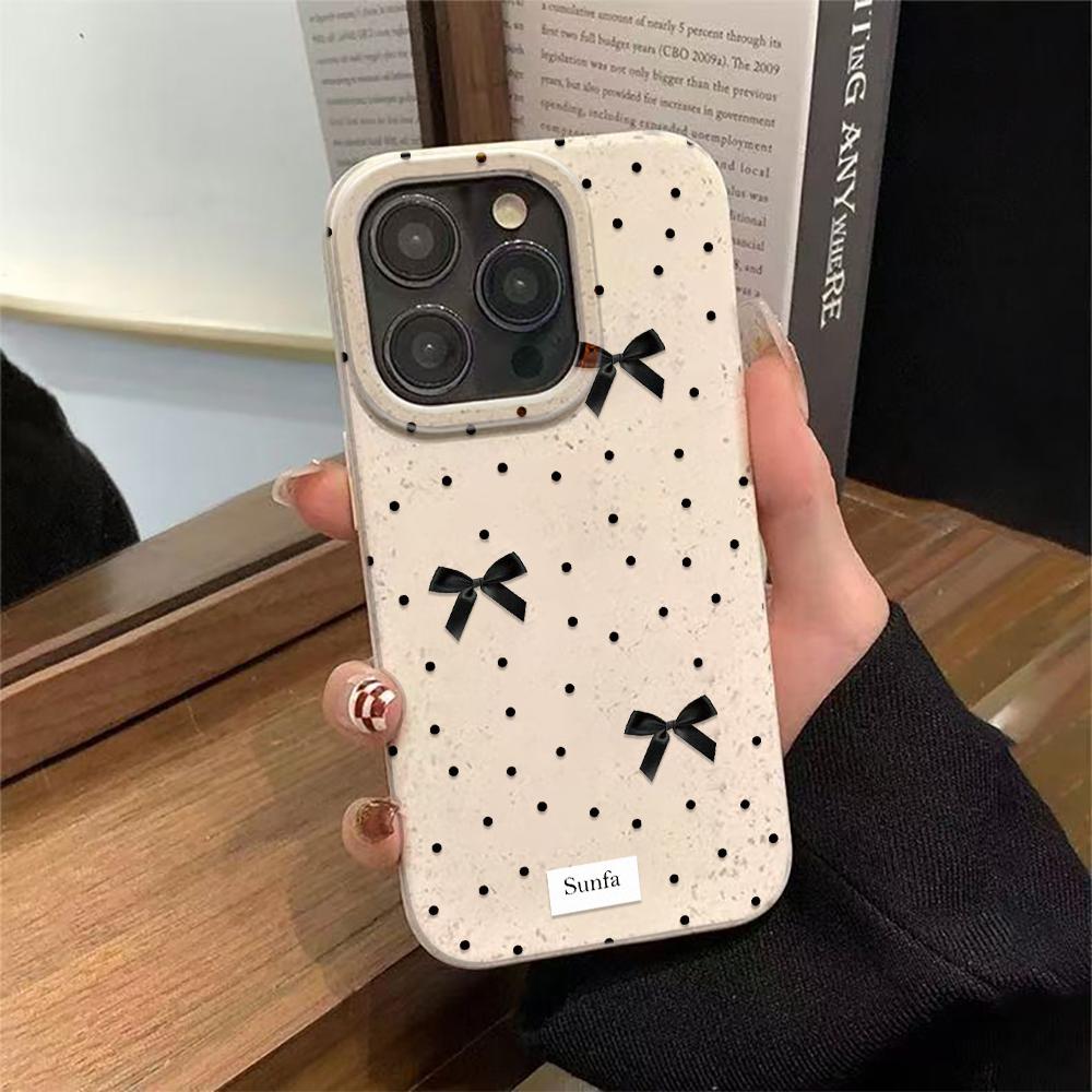 Advanced Bow Phone Case Suitable For IPhone 17 Pro Max Air 16 15 Plus 14 13 12 11 Case Cover Funda For IPhone 16 15 14 Plus Case