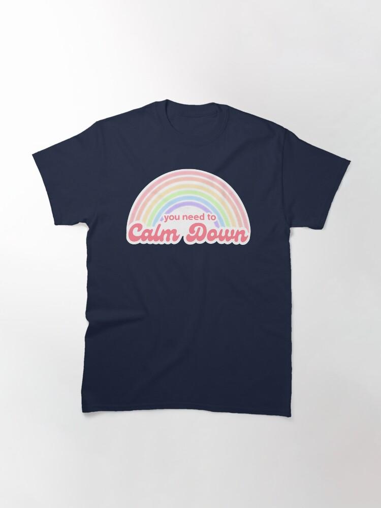 Vintage You Need To Calm Down Classic T-Shirt