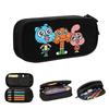 Gumball En Darwin Spel De Geweldige Wereld Van Gumball Etuis voor Studenten Cadeaus Pennendoos Potloodtas Grote Capaciteit Potlood Etui