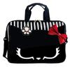 Calligraphy Set My Friend Black Cat Elementary School Supplies Bag with Large Red Ribbon and Paw Squishy Keychain (Calligraphy Set) Mi-Mi