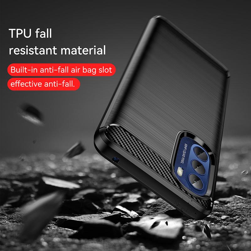For Motorola Moto G Stylus 5G 2022 Case Silicon Carbon Fiber Cover For Moto G Stylus 5G 2022 Case For Moto G Stylus 5G 2022 Case