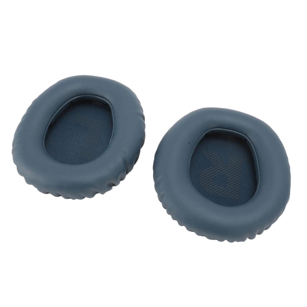 Replacement Ear Pads Professional Soft Protein PU Leather Comfortable Ear Cushion for Q100 Blue