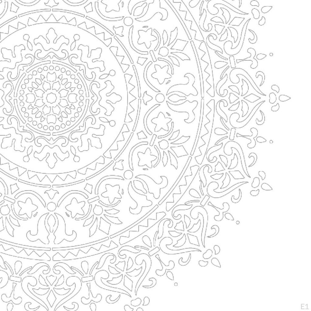 Stencil Mandala, Stencil per Pittura Modello per Scrapbooking e Artigianato su