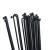 16Pcs 251mm-269mm MTB Mountain Bicycle Bike Wheel Steel Spokes Parts with Caps