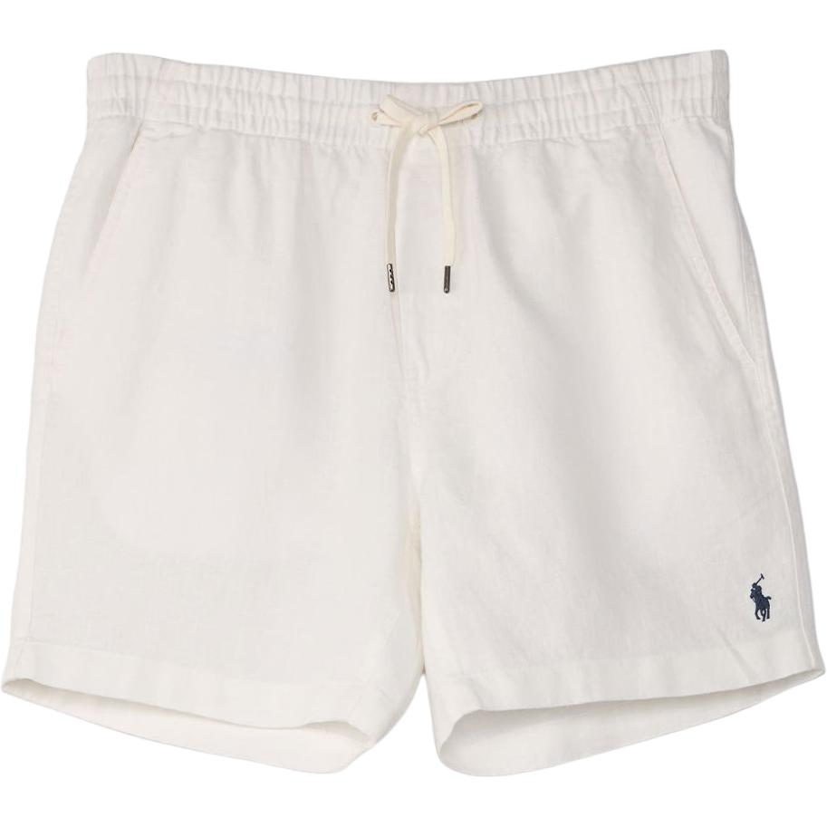 

Polo Ralph Lauren Однотонные шорты на шнуровке для повседневной носки Мужские шорты Белый 710958586-001 L