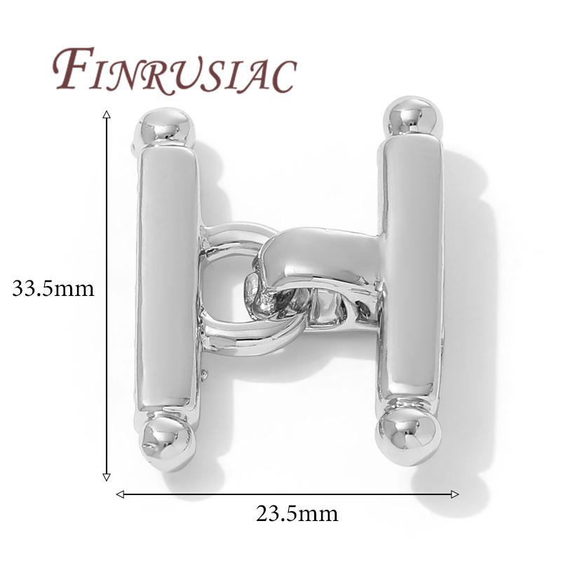 3 Styles 18K Gold Plated Multi-row Pearl Clasps For Necklaces Making,Bracelets Clasp Connectors For Jewelry DIY Accessories