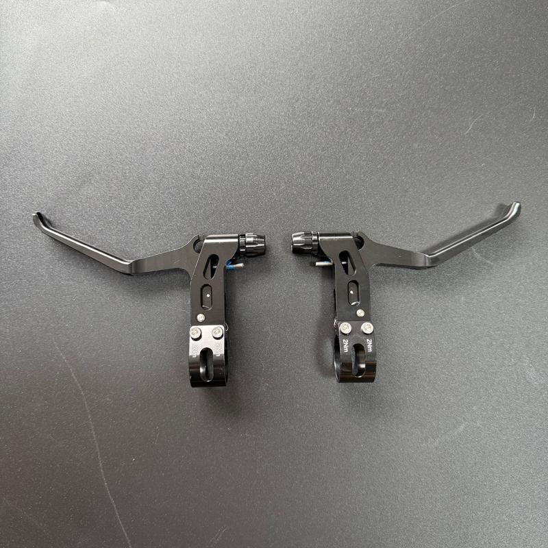 Bicycle Brake Lever V Brake Handle Folding Bike Brake Handle Lever Lightweight 64g Hollow Handlebar Cycling Parts
