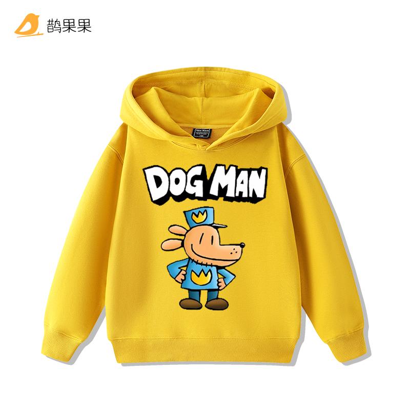 

Дитячий одяг для собак з анімаційним принтом DOGMAN, светри для хлопчиків та дівчаток, повсякденні дитячі топ-худі на осінь та зиму, аксесуари 100