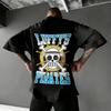 One Piece Anime Luffy Pirate T Shirt Men Women 2026 Summer Trendy Streetwear Cotton Short Sleeve Tee Casual Top Cosplay Y2k New