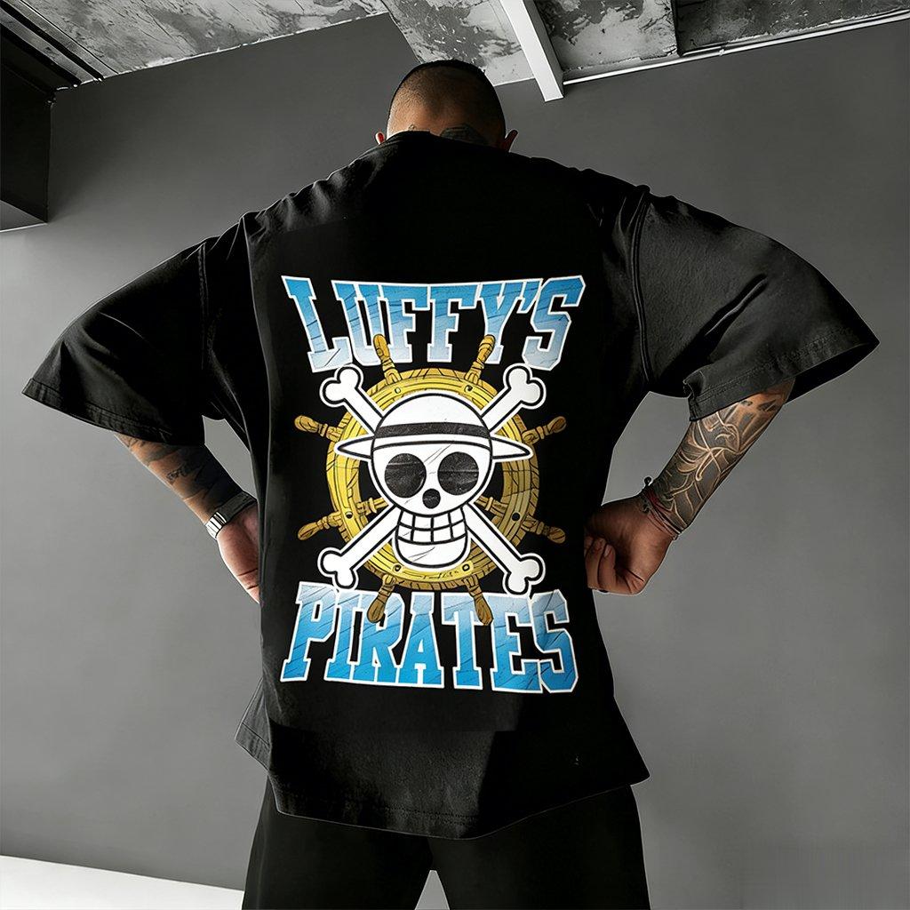 One Piece Anime Luffy Pirate T Shirt Men Women 2026 Summer Trendy Streetwear Cotton Short Sleeve Tee Casual Top Cosplay Y2k New