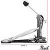 Pearl P-1030 Pearl Drum Single Pedal Eliminator Solo “BLACK” Round Cam Duo Beater