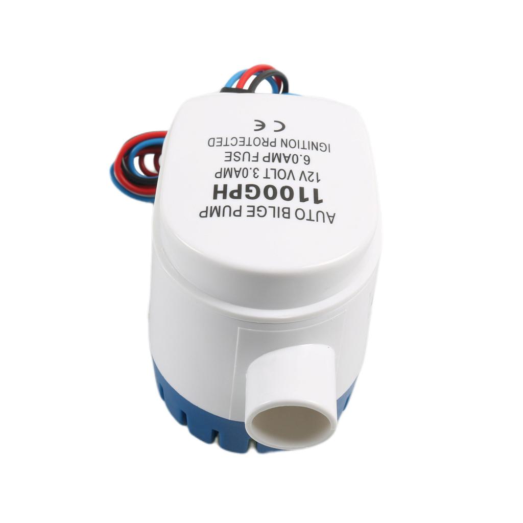 Pompă de santină compactă și durabilă 12V 11000gph Pompă submersibilă automată cu comutator plutitor încorporat Pompă de santină de mare capacitate