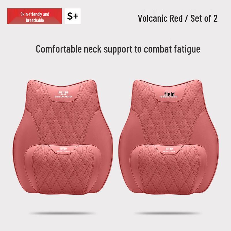 Geely Car Models Neck Pillow & Lumbar Support Cushion