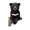 Solar Garden Light Ornament, Resin Bear Statue