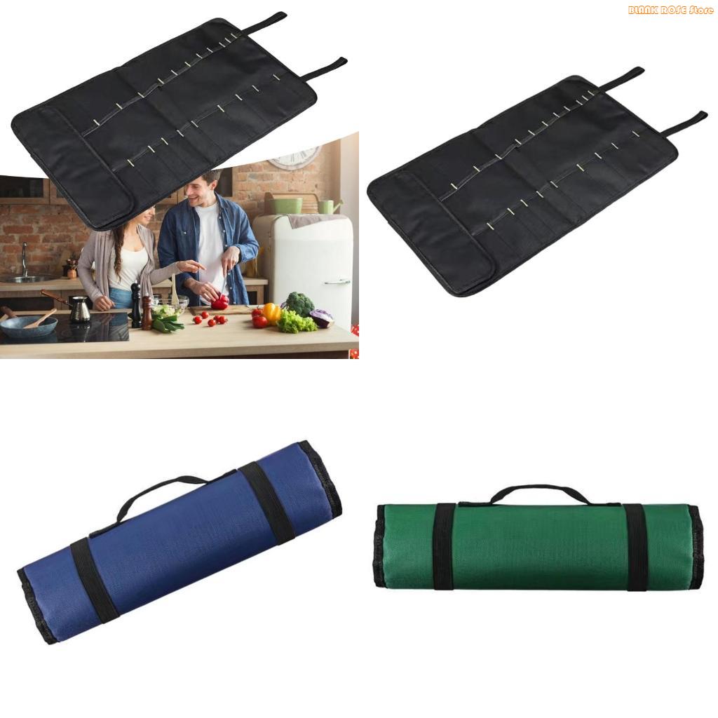 K1AE Portable Chefs Cutter Bag Oxford Kitchen Cooking Chefs Cutter Carrying Storage